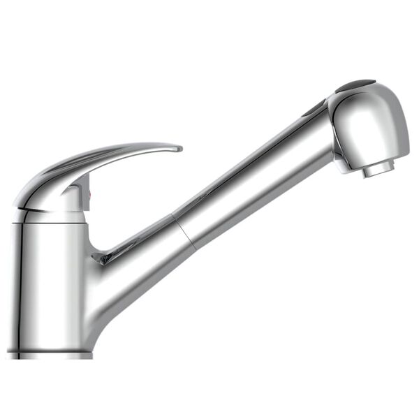 SCH&Uuml;TTE Sink Mixer with Pull-out Spray ALBATROS Chrome