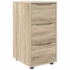 vidaXL Storage Cabinet 40 x 48 x 81 cm Engineered Wood Sonoma Oak