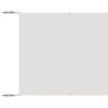 vidaXL Vertical Awning White 140x600 cm Oxford Fabric