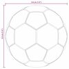 vidaXL Table Footballs 12 pcs White and Black 3.6 x 3.6 cm
