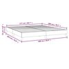 vidaXL Box Spring Bed Frame Black Super King Fabric (UK/IE/FI/NO only)