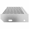vidaXL Grate Step 80x24x7 cm Galvanised Steel