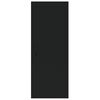 vidaXL Hanging Wall Cabinet Black 34.5x34x90 cm Engineered Wood