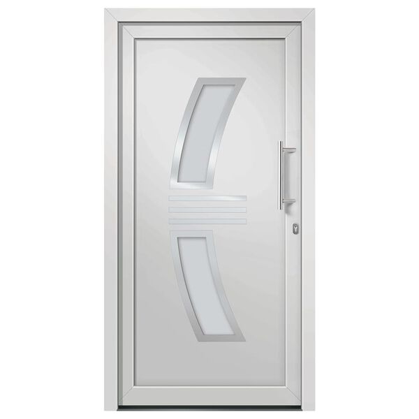 vidaXL Front Door White 108x208 cm