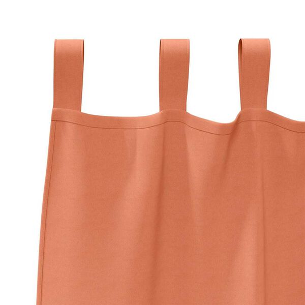 vidaXL Blackout Curtains with Rings 2 pcs Terracotta 175 x 140 cm