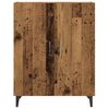 vidaXL Sideboard with Wall Cabinet Old Wood Engineered Wood