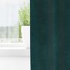 vidaXL Blackout Curtains 2 pcs Dark Green 140 x 175 cm Velvet