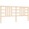 vidaXL Bed Frame without Mattress 200x200 cm Solid Wood Pine
