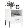 vidaXL Bedside Cabinets 2 pcs White 40x35x47.5 cm Engineered Wood