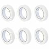 vidaXL Painter Masking Tapes 6 pcs White 25mm x 50m Paper