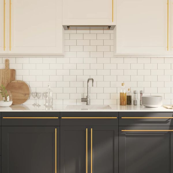 vidaXL Cabinet Handles 10 pcs Gold 480 mm Stainless Steel