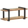vidaXL TV Cabinet | Multicolour | Solid reclaimed wood, Powder-coated iron