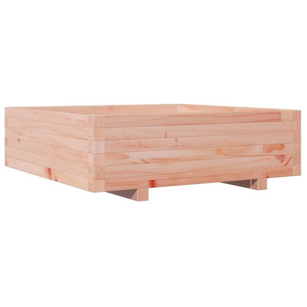 vidaXL Garden Planter 80x80x26.5 cm Solid Wood Douglas