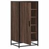 vidaXL Shoe Rack Brown Oak 48x38x97.5 cm Engineered Wood