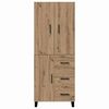vidaXL Highboard with Drawer 2 pcs Artisan Oak 69.5 x 34 x 180 cm