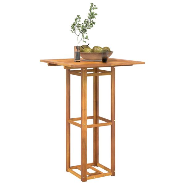 vidaXL Bistro Table 75x75x110 cm Solid Wood Acacia