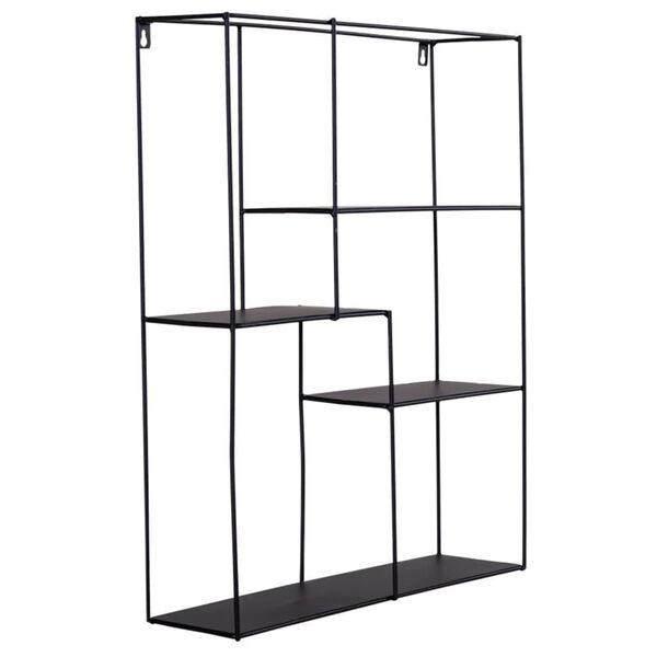 House Nordic Shelf Mons Steel Black