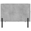 vidaXL Coffee Tables 2 pcs Concrete Grey 50x50x40 cm Engineered Wood
