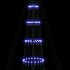 vidaXL LED Christmas Tree with 550 LEDs Blue 160 x 160 x 500 cm Metal