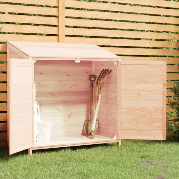 vidaXL Garden Shed 102x52x112 cm Solid Wood Fir