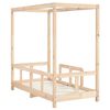 vidaXL Kids Bed Frame 70x140 cm Solid Wood Pine