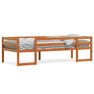 vidaXL Kids' Bed Frame without Mattress Wax Brown 80x200 cm