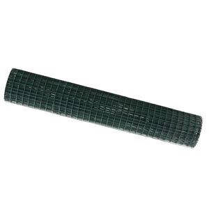 vidaXL Euro Fence Green 1.6 x 10m PVC-coated iron