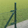 vidaXL Fence Post Green 10 x 0.5 m (13 mm mesh) Steel and PVC