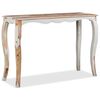 vidaXL Console Table Solid Acacia Wood 110x40x76 cm