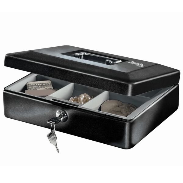 Master Lock CB-10ML Small Cash Box with Tray