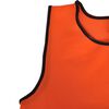 vidaXL Sport Bib 10 pcs Junior Orange