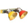vidaXL Industrial Wall Lamp Multicolour 45x25 cm E27