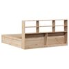 vidaXL Bed Frame without Mattress 180x200 cm Super King Solid Wood Pine