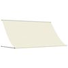 vidaXL Retractable Awning Cream 300x150 cm Fabric and Steel