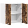 vidaXL Hanging Cabinet Lyon Smoked Oak 60x31x60 cm Engineered Wood