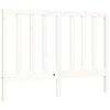 vidaXL Bed Frame without Mattress White 120x200 cm Solid Wood Pine