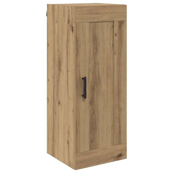 vidaXL Wall Mounted Cabinet Artisan Oak 34.5 x 34 x 90 cm