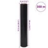 vidaXL Stretch Film 2 pcs Black 20 &mu;m 50 cm x 300 m