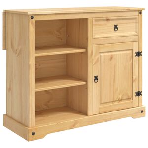 vidaXL Kitchen Island Set 2 pcs Honey Wax 112 x 70 x 91.5 cm