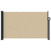 vidaXL Retractable Side Awning Beige 117x300 cm