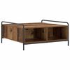vidaXL Coffee Table Old Wood 90 x 90 x 41 cm Engineered Wood