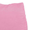 vidaXL Back Pillow Pink 45 x 20 x 35 cm Fabric