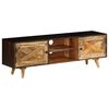 vidaXL TV Cabinet Solid Mango Wood 140x30x45 cm