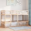 vidaXL Bunk Bed 80x200 cm Solid Wood Pine