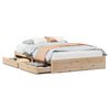 vidaXL Bed Frame without Mattress 160x200 cm Solid Wood Pine