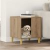 vidaXL Dog House Artisian Oak 44 x 42 x 49 cm Engineered Wood