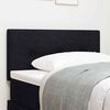 vidaXL Headboard Height Adjustable with Headboard Black 80 cm Fabric