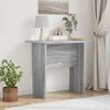 vidaXL Console Table Grey Sonoma 93 x 40 x 75 cm Engineered Wood
