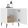 vidaXL Bedside Cabinet White 40x40x50 cm Engineered Wood