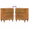 vidaXL Bedside Cabinet 50x33x60 cm Solid Wood Mango